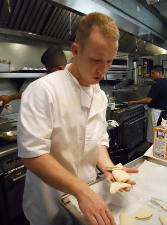 Head Chef and Partner, Joe O'Donnell, at Seared in Petaluma